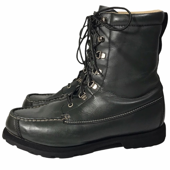 green kangaroo boots